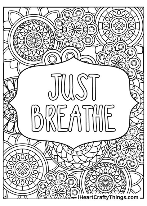 stress relief  printable coloring pages  adults easy
