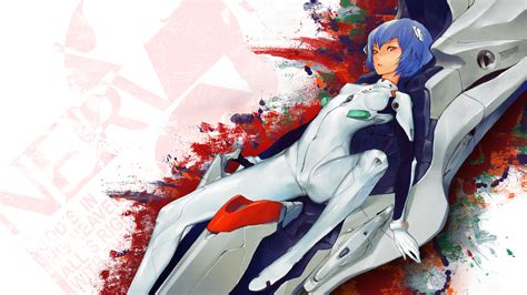 Anime Wallpaper Neon Genesis Evangelion Gainax Ayanami Rei Redjuice