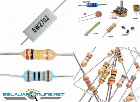 fungsi resistor   mengukurnya belajar