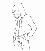 Outline Drawing Male Hoodie Poses Draw Drawings Hoodies Body Sketches Reference Base Sketch Templates Paintingvalley Transparent Choose Board sketch template
