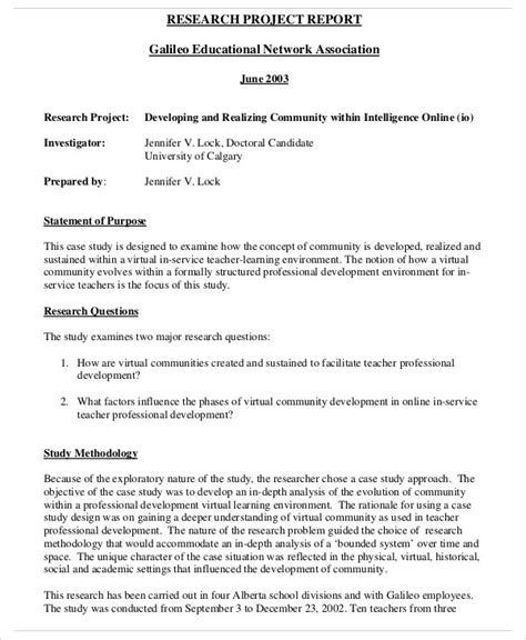 research report sample template  professional templates research