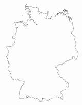 Allemagne Umriss Niemiec Alemania Duitsland Leer Zarys Mapy Maps Pusta Esquema Blankokarte Leere Kaarten übersicht sketch template