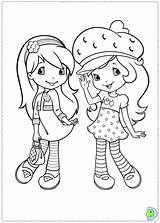 Coloring Shortcake Strawberry Pages Print Index Dinokids Close sketch template