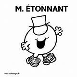 Monsieur Madame Etonnant Coloriages sketch template