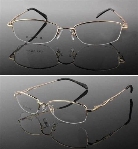 2016 free shipping thick gold metal women eyewear eye glasses