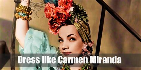 Carmen Miranda Chiquita Banana Costume For Cosplay And Halloween 2023