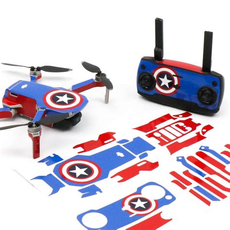 wrap skin decal stickers drone america dji mini se drone accessories australia