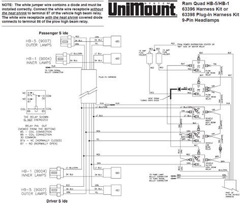 western unimount wiring diagram wiring diagram
