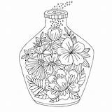 Coloring Pages Instagram Colouring раскраски рисунки Adult Printable для Getdrawings Bottle раскрашивания Adults Flowers карандашное искусство грифонаж печати Pikore Color sketch template