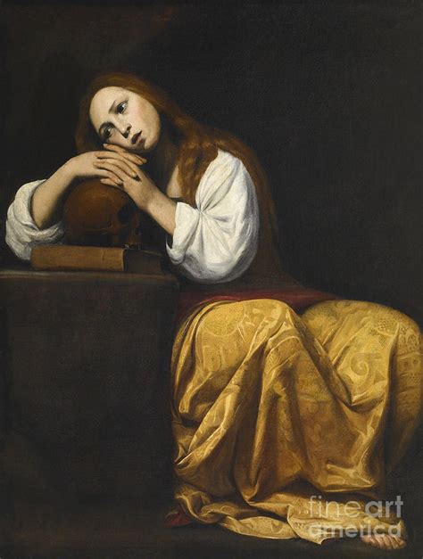 Saint Mary Magdalene Painting By Giovanni Antonio Galli