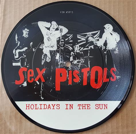 God Save The Sex Pistols Holidays In The Sun Counterfeit Picture Disc X 3
