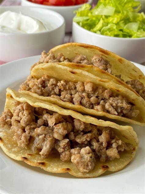 Easy Ground Pork Tacos Plowing Through Life