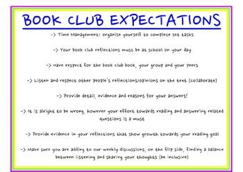 results  book club poster tpt