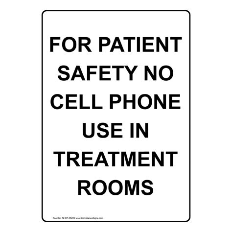 portrait  patient safety  cell phone  sign nhep