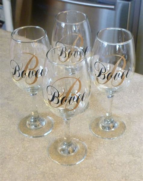 Cher S Signs By Design Personalized Wine Glasses