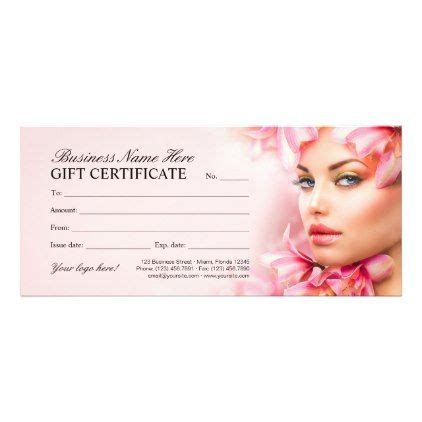 beauty salon gift certificate spa gift cards spa gifts diy cyo