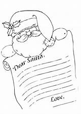Santa Coloring Pages Dear Clause Printable Letter Claus Parentune Sheets Worksheets Scribblefun Choose Board sketch template