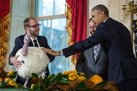 president obama pardons a thanksgiving turkey