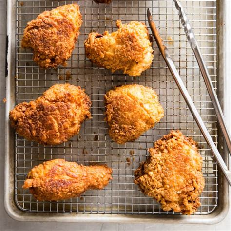 Cast Iron Easier Fried Chicken America S Test Kitchen Recipe