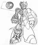 Coloring Mega Man Pages Bosses sketch template