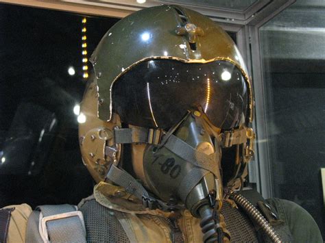 airforce museum fighter pilot helmet  photo  flickriver