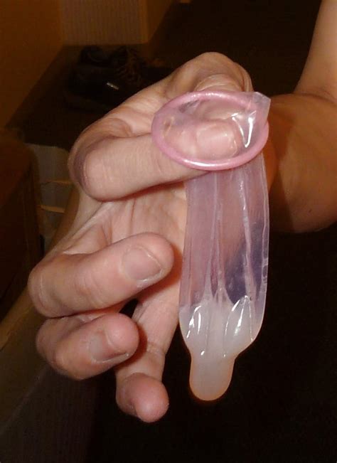cum filled condom 18 pics