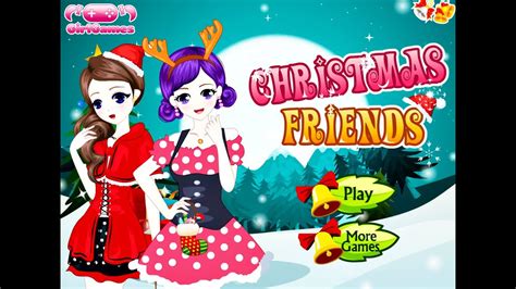 christmas friends fun online dress up fashion games for girls teens youtube