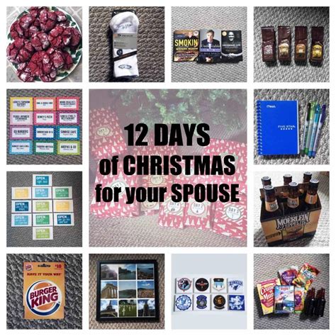 the 12 days of christmas spouse edition with images christmas