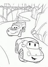Coloring Cars Racing Pages Disney Print sketch template