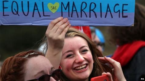 Scotland S Same Sex Marriage Bill Is Passed Bbc News
