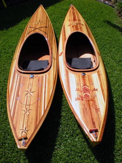Bead And Cove Western Red Cedar Strip Kayaks Wooden Kayak Wood Kayak