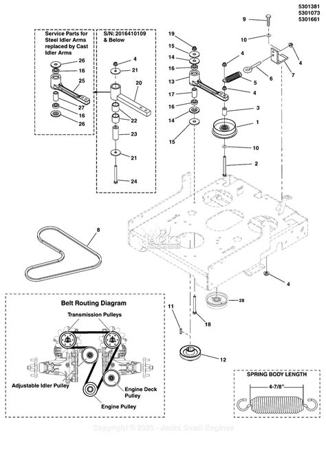 ferris  hd series   mower deck hd parts diagram  transaxle drive group