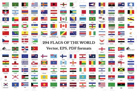 world flags  names printable