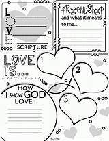 Coloring Valentine Christian God Pages Bible Kids Church Activity Loves Activities Lessons Valentines School Sunday Crafts Jesus Sheets Children Color sketch template