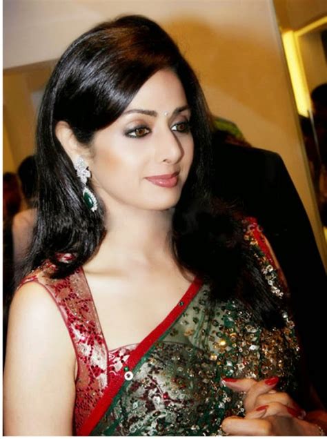 bollywood actress in saree sridevi hot in saree