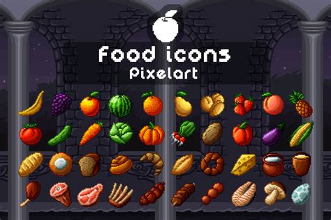 Download Pixel Art Food Sinobhishur