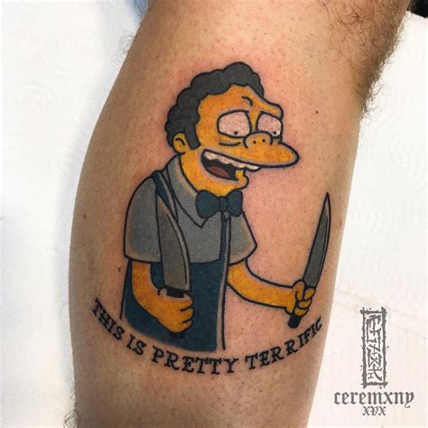 Fuckyeahtattoos Simpsons Tattoo Cartoon Tattoos Badass Tattoos