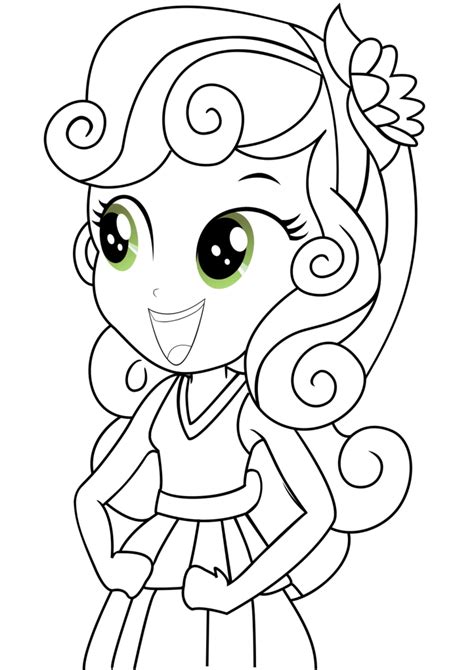 printable   pony equestria girls coloring pages