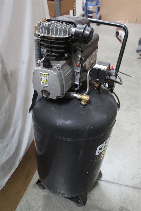 central pneumatic air compressor property room