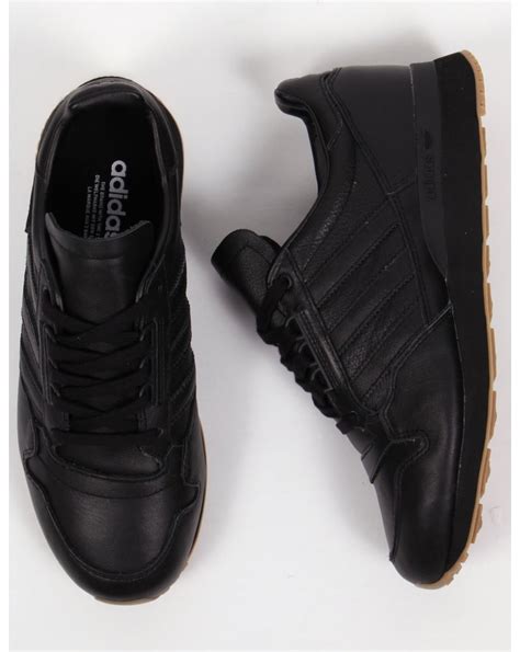 adidas zx  og leather trainers blackblackoriginalsshoessneakersmens