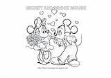 Coloring Disney Pages Mickey Minnie Falling Mouse Hei Them Look sketch template