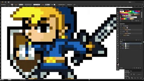 8 bit pixel art photoshop pixel art