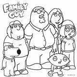 Family Coloring Guy Pages Stewie Choose Board Print sketch template