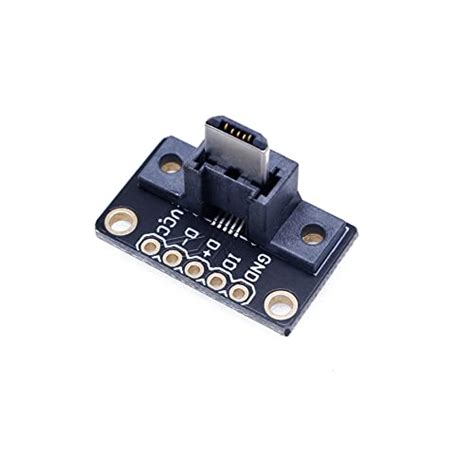 Treedix Usb Microb Plug Breakout Board Type B 5pin Male Connector Adap