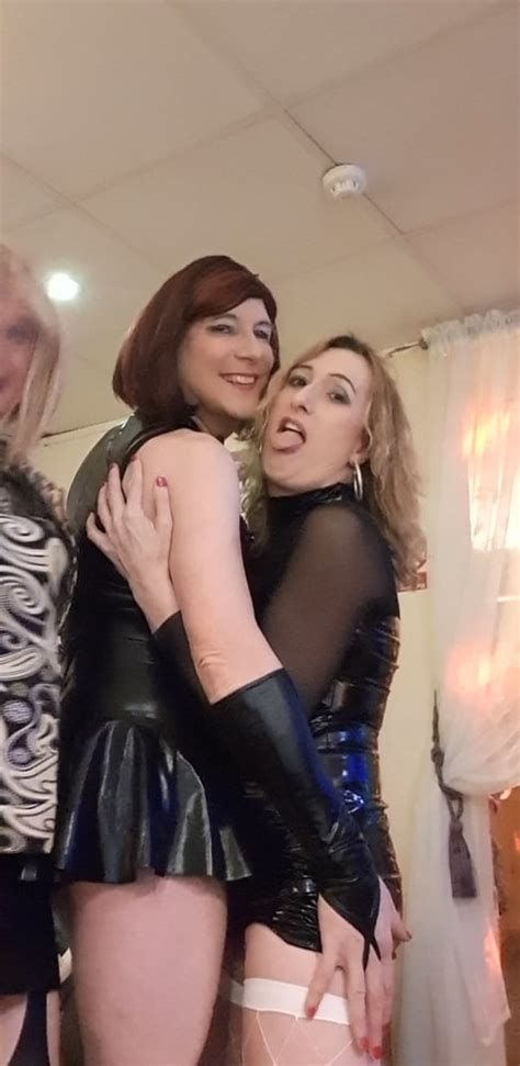 Tgirl Lucy In Chastity At Sheworld Trans Sex Club 8 Pics