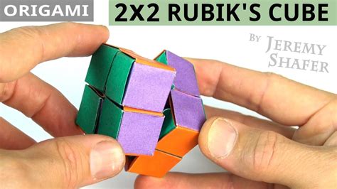 origami  rubiks cube youtube