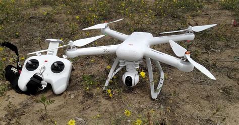 xiaomi mi drone  actual flying footage youtube