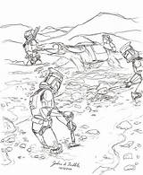 Clone Trooper Troopers Pages Coloring Drawing 501st Industries Tribble Mud Commando Template Deviantart Getdrawings Drawings Arc sketch template
