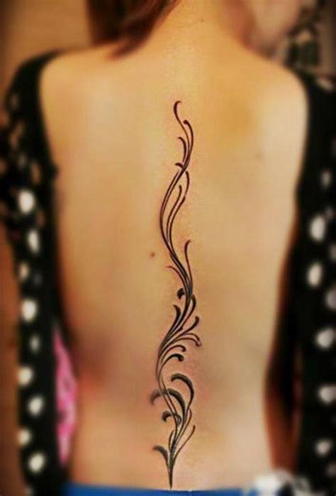 spine tattoo ideas  women art  design
