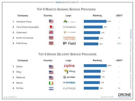 companies  drone services   droneii insights